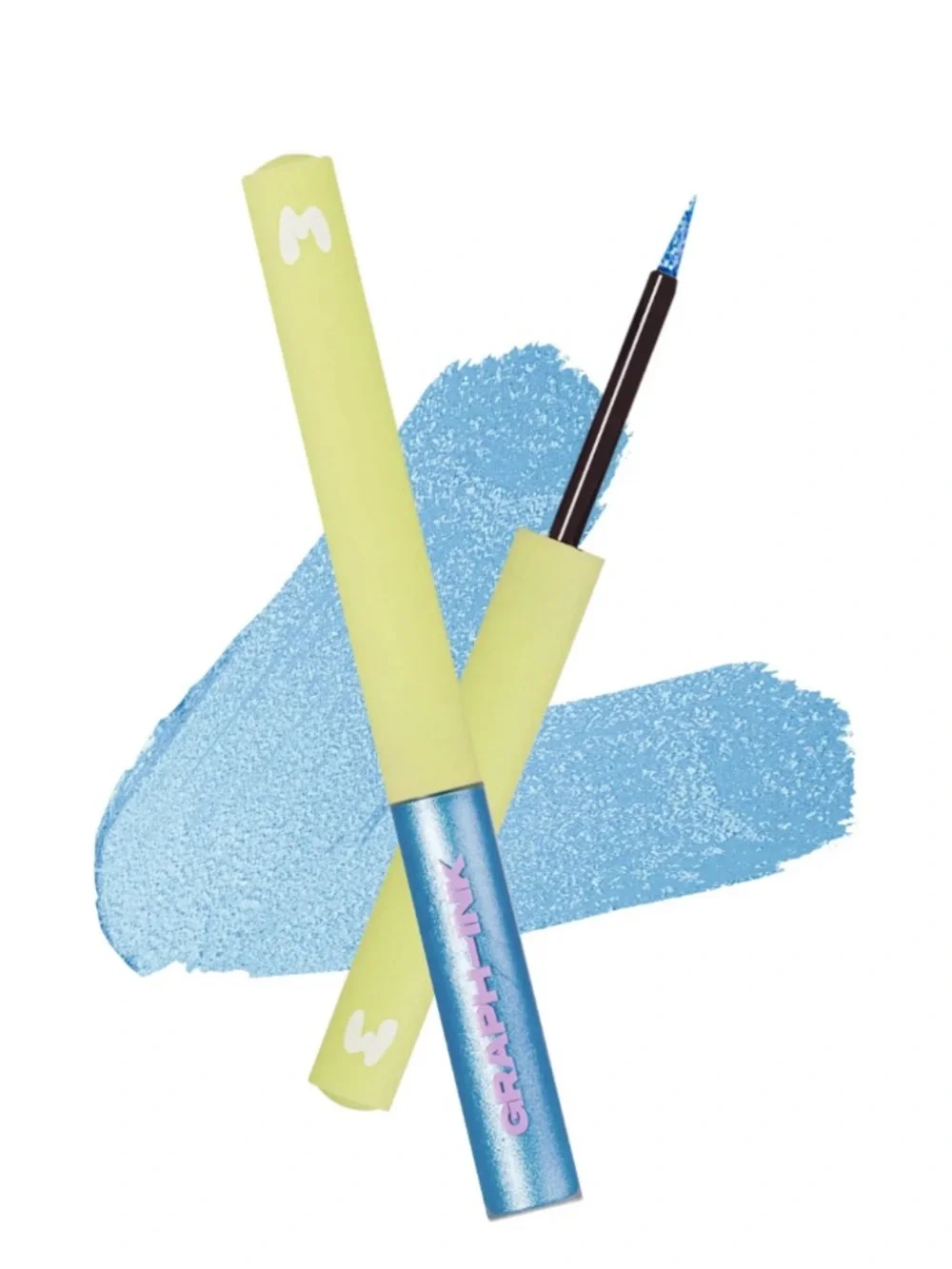 Made by Mitchell Graph-Ink Sparkled Glittery Eyeliner — Blueberry Milk BNIB